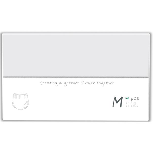 BESUPER ECO Bamboo Pelene-Gaćice M (6-11 kg) 100 kom - BSE-PG-M