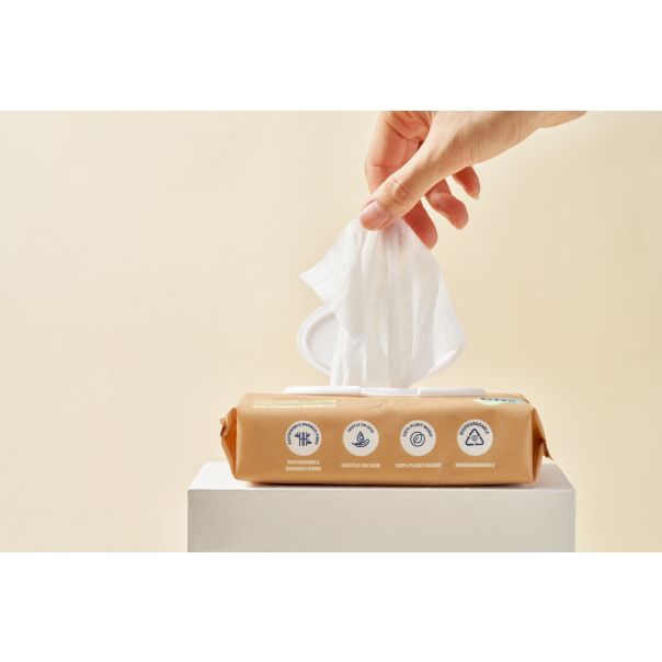 BESUPER ECO Bamboo vlažne maramice 60 kom - BSE-VM