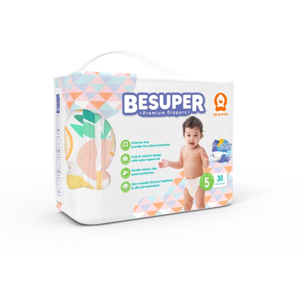BESUPER Premium Pelene 5 (XL, 12+ kg) 30 kom - BSP-P-5XL