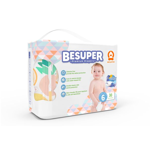 BESUPER Premium Pelene 6 (XXL, 12+ kg) 30 kom - BSP-P-6XXL