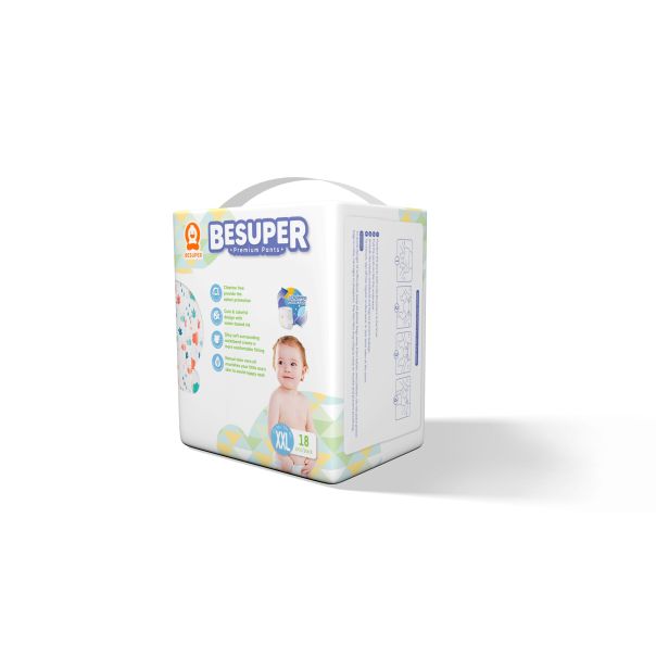 BESUPER Premium Pelene-Gaćice XXL (15+ kg) 18 kom - BSP-PG-XXL
