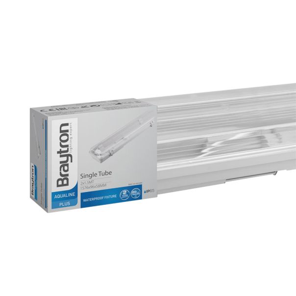 BRAYTRON Vodootporna LED svetiljka BRY-AQUALINE-2X-1.5MT-SG-PC-IP65 - BT05-21580