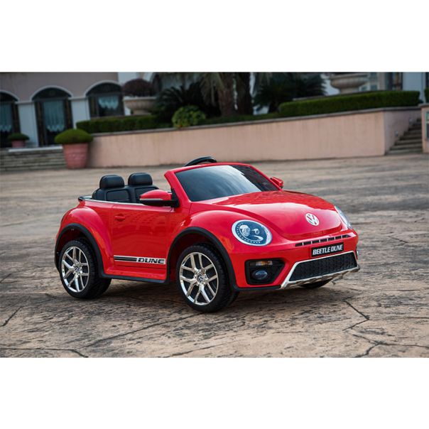 EUROBAJK Dečiji automobil na akumulator Volkswagen Buba, crvena - 9612