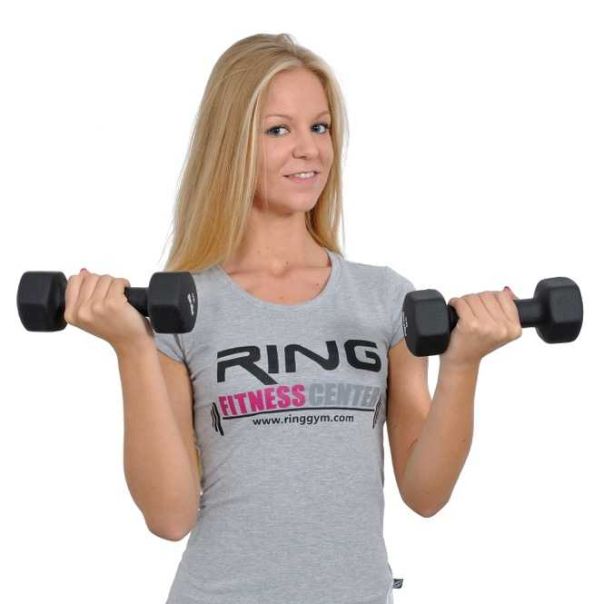 RING Bučice za aerobik 2x3kg - RX DB2133-3 - 127-1