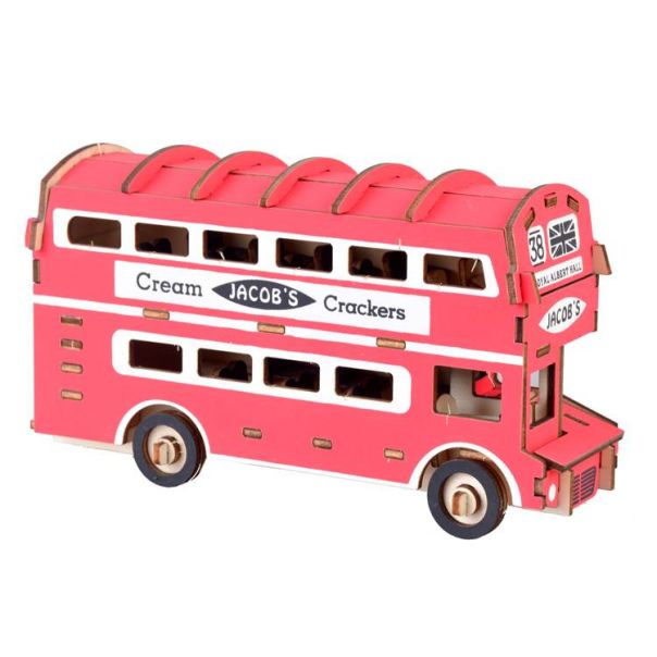3d drvena slagalica - Engleski dupli bus - 20-1
