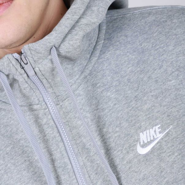 NIKE Duks sa kapuljačom M Nsw Club Hoodie Fz Bb M - BV2645-063