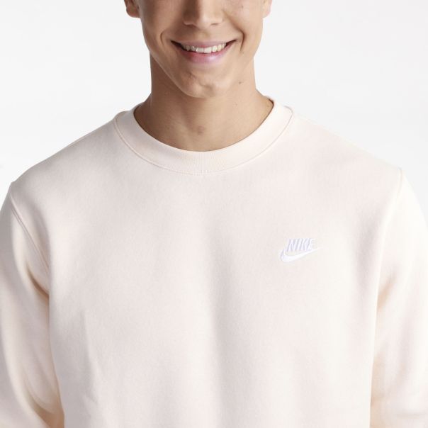 NIKE Duks M Nsw Club Crw Bb M - BV2662-838