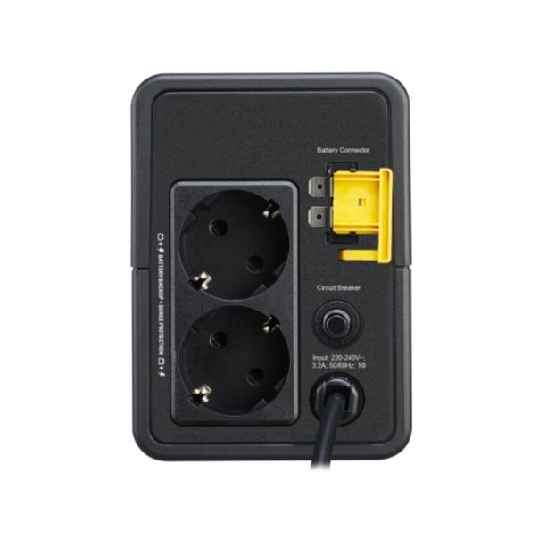 APC UPS, , 700VA, 230V, AVR, Schuko Sockets - BVX700LI-GR