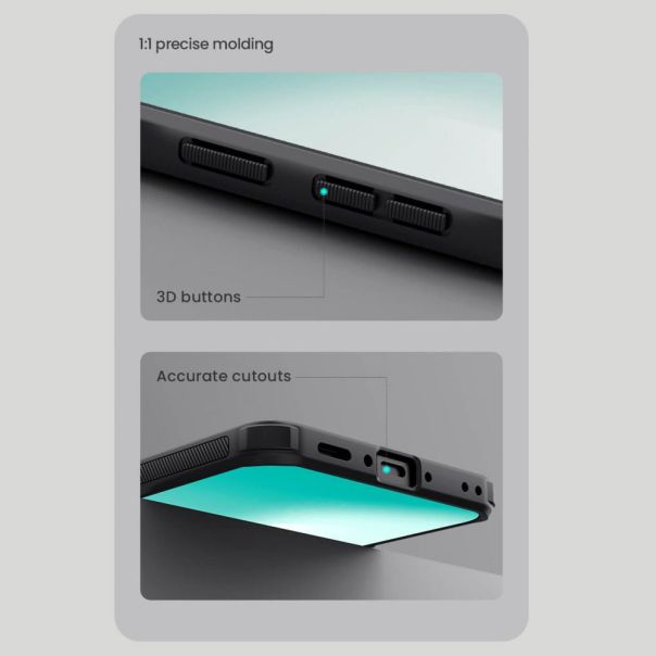 Maska za Samsung A376B Galaxy A37 5G crna Nillkin Scrub Pro - EP2852421