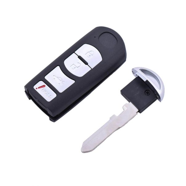 888 CAR ACCESSORIES Kućište oklop ključa  4 dugmeta za Mazdu - C107-AP000