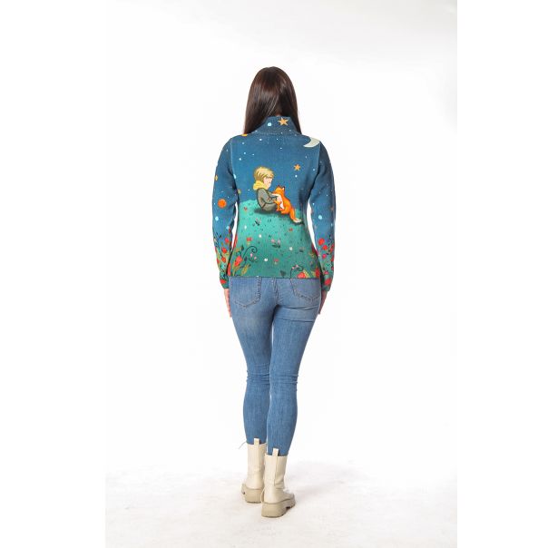 BAIKA Štrikana jakna za žene - Mali princ - JOMPR