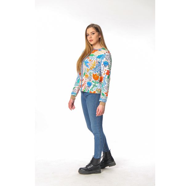 BAIKA Štrikani kardigan za žene - Beli Eden - TKOBED