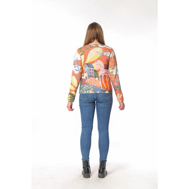 BAIKA Štrikani kardigan za žene - Fantazija - TKOFAN