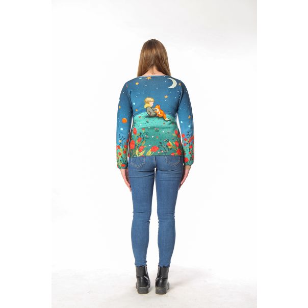 BAIKA Štrikani kardigan za žene - Mali princ - TKOMPR