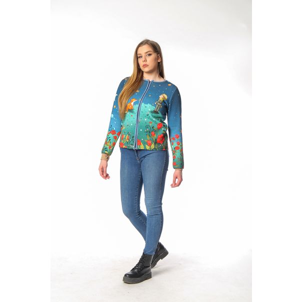 BAIKA Štrikani kardigan za žene - Mali princ - TKOMPR