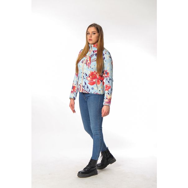 BAIKA Štrikana jakna za žene - Japanski vrt - JOJAP