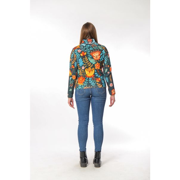 BAIKA Štrikana jakna za žene - Boemska bašta - JOBBA