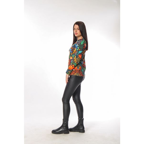 BAIKA Štrikani kardigan za žene - Crni Eden - TKOCED