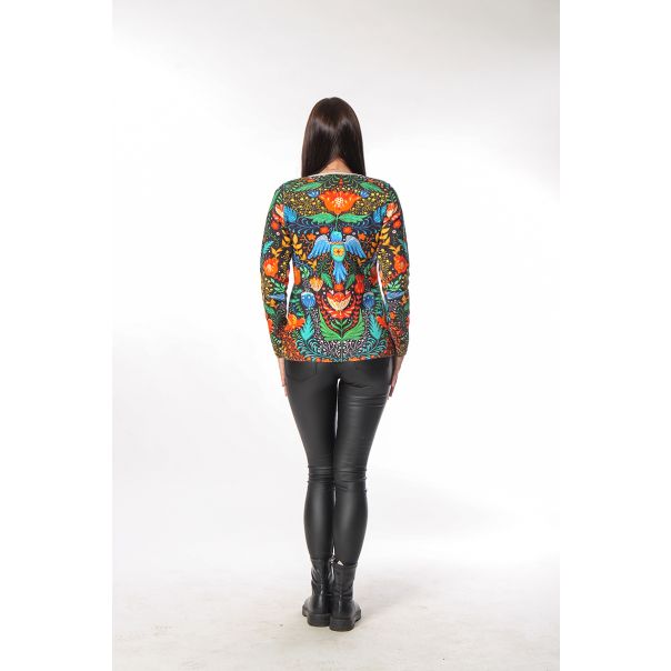 BAIKA Štrikani kardigan za žene - Crni Eden - TKOCED