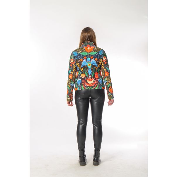 BAIKA Štrikana jakna za žene - Crni Eden - JOCED