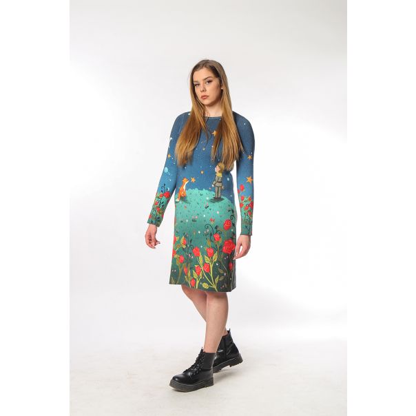 BAIKA Štrikana haljina za žene - Mali princ - ZHOMPR