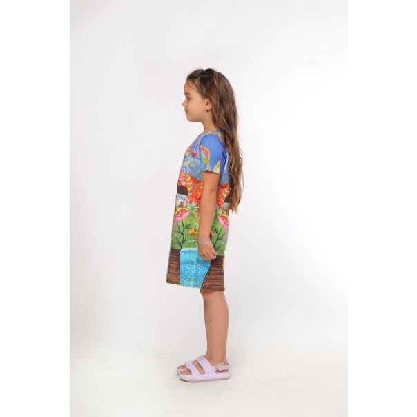 BAIKA Letnja haljina za devojčice - Na Dunavu - LHDDUN