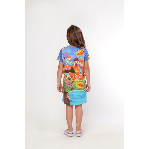 BAIKA Letnja haljina za devojčice - Na Dunavu - LHDDUN