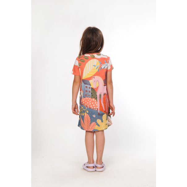 BAIKA Letnja haljina za devojčice - Fantazija - LHDFAN