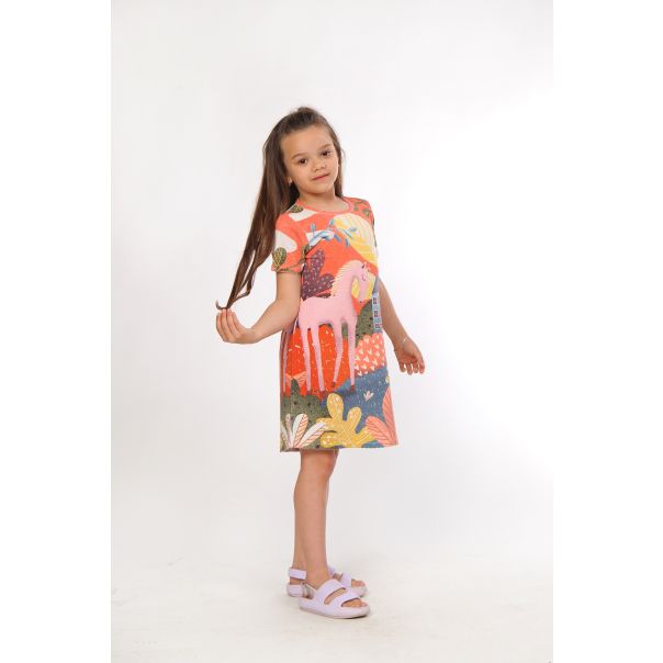 BAIKA Letnja haljina za devojčice - Fantazija - LHDFAN