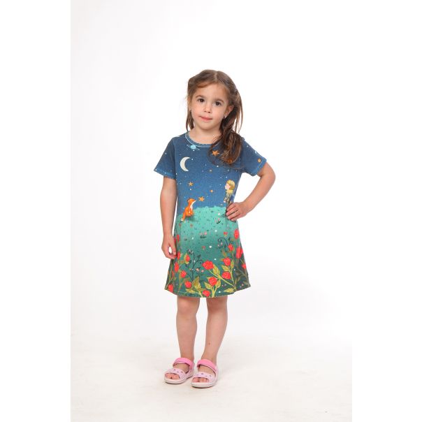 BAIKA Letnja haljina za devojčice - Mali princ - LHDMPR