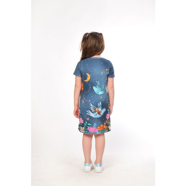 BAIKA Letnja haljina za devojčice - Snovi - LHDSNO