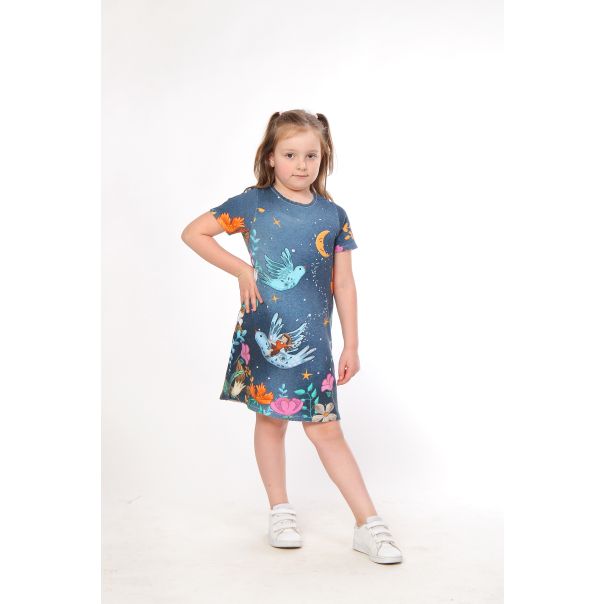 BAIKA Letnja haljina za devojčice - Snovi - LHDSNO