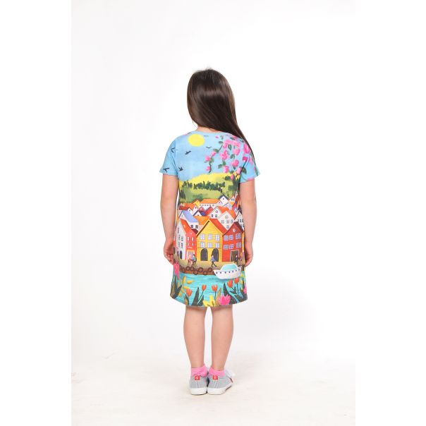 BAIKA Letnja haljina za devojčice - Luka - LHDLUK