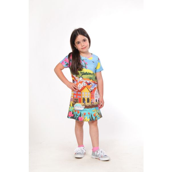 BAIKA Letnja haljina za devojčice - Luka - LHDLUK