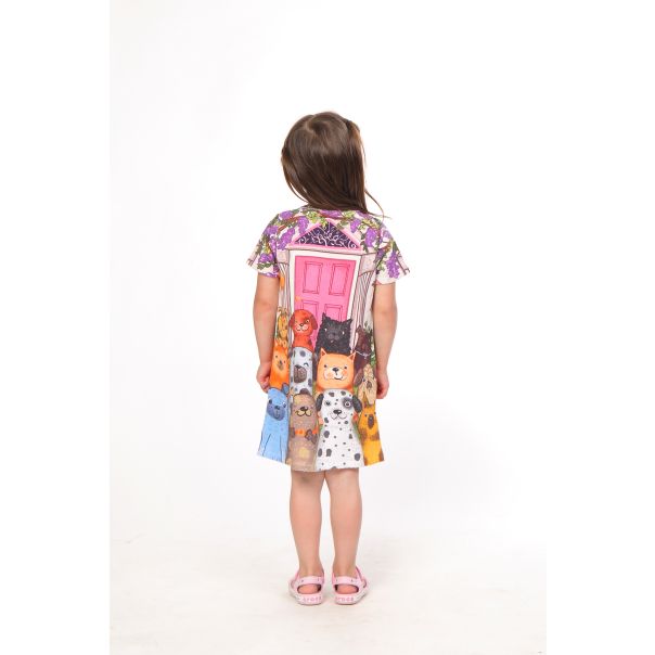 BAIKA Letnja haljina za devojčice - Kuce - LHDKER