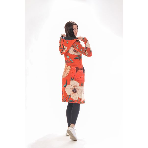 BAIKA Štrikani kaput za žene - Rossa - KORSS