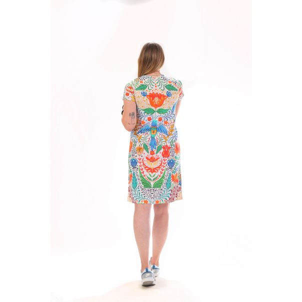 BAIKA Letnja haljina za žene - Beli eden - LHOBED