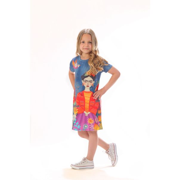 BAIKA Letnja haljina za devojčice - Frida - LHDFRI