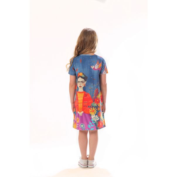 BAIKA Letnja haljina za devojčice - Frida - LHDFRI