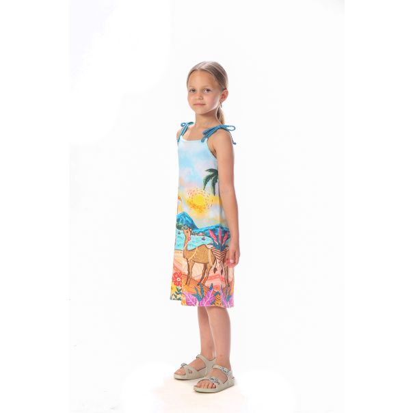 BAIKA Haljina na bretele za devojčice - Oaza - LHDOAZB