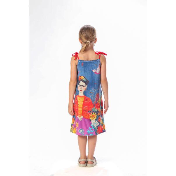 BAIKA Haljina na bretele za devojčice - Frida - LHDFRIB