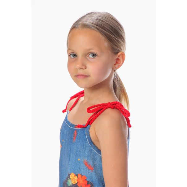 BAIKA Haljina na bretele za devojčice - Frida - LHDFRIB