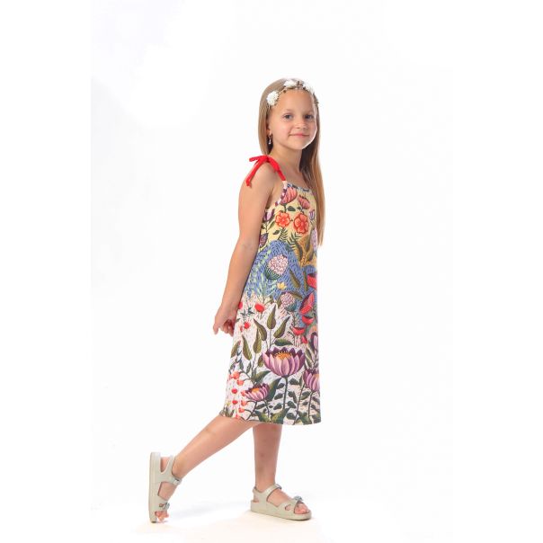 BAIKA Haljina na bretele za devojčice - Proleće - LHDPROB
