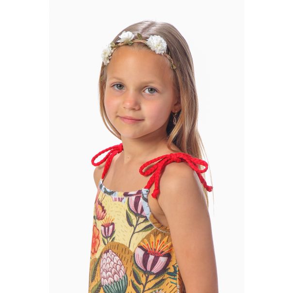BAIKA Haljina na bretele za devojčice - Proleće - LHDPROB