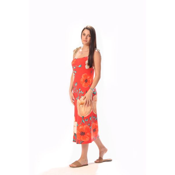 BAIKA Letnja haljina na bretele za žene - Rossa - LHORSSB