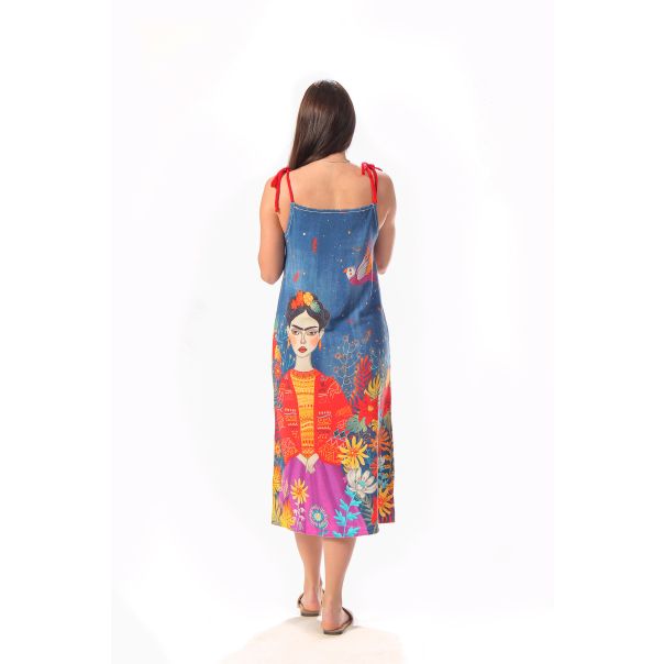 BAIKA Letnja haljina na bretele za žene - Frida - LHOFRIB