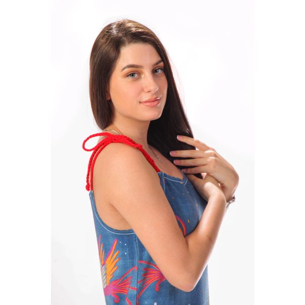 BAIKA Letnja haljina na bretele za žene - Frida - LHOFRIB