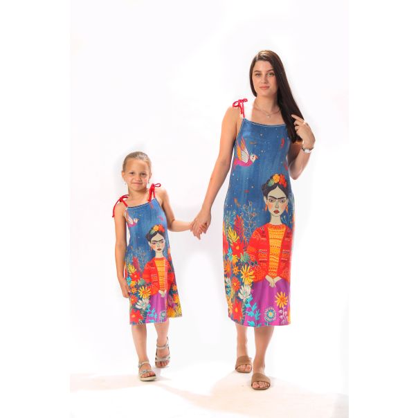 BAIKA Letnja haljina na bretele za žene - Frida - LHOFRIB