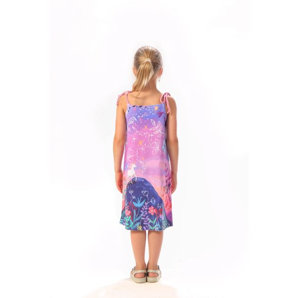 BAIKA Haljina na bretele za devojčice - Jednorog - LHDUNIB