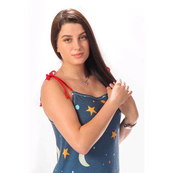 BAIKA Letnja haljina na bretele za žene - Mali princ - LHOMPRB